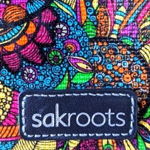 NWOT Sakroots Colorful Kaleidoscope Wristlet Wallet